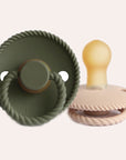 Frigg Rope Latex Dummy – Olive / Croissant (2-pack)