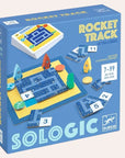 Djeco Rocket Track Sologic Puzzle Game for kids aged 7+ at Thinkers & Makers Melbourne gift shop