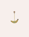OYOY Mini Yummy Banana Toy Clip in knitted OEKO-TEX cotton