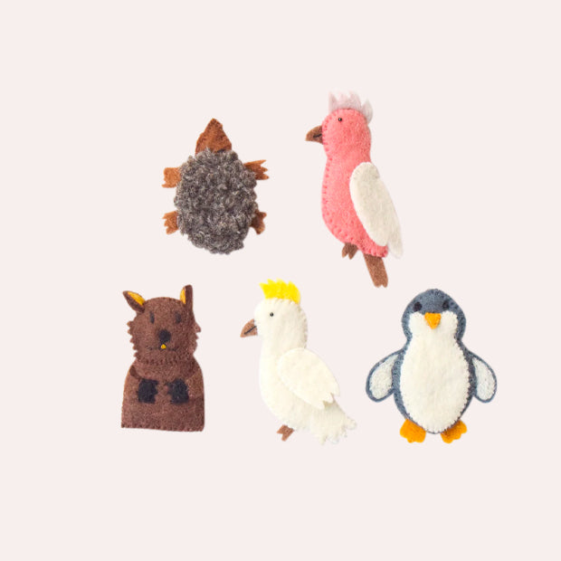 Australian Animals B - Finger Puppet Set