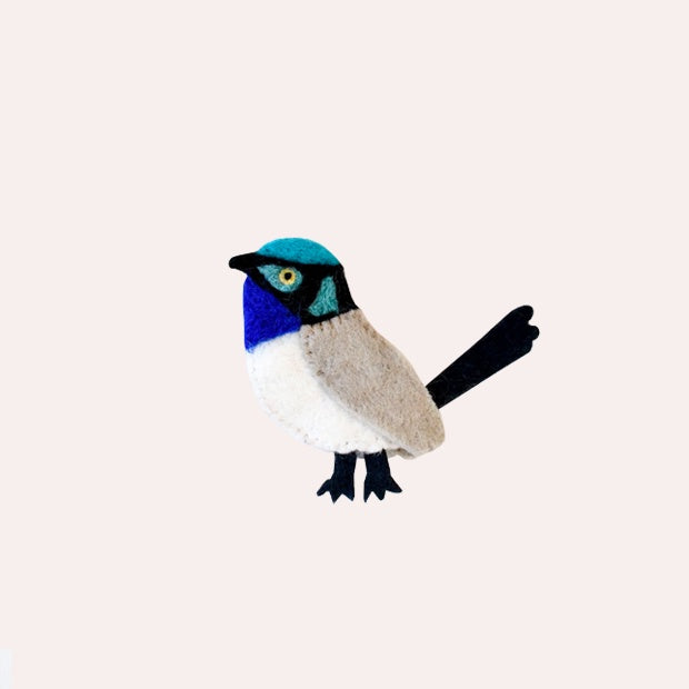 Finger Puppet - Fairy Wren