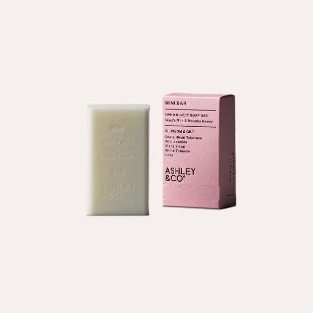 Mini Bar Soap - Blossoms & Gilt 90g