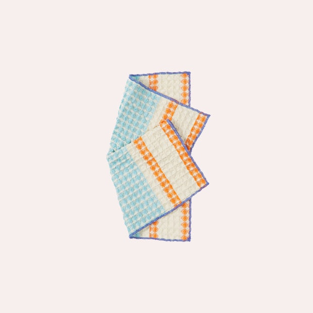 Tishy Waffle Face Washer Hydrangea