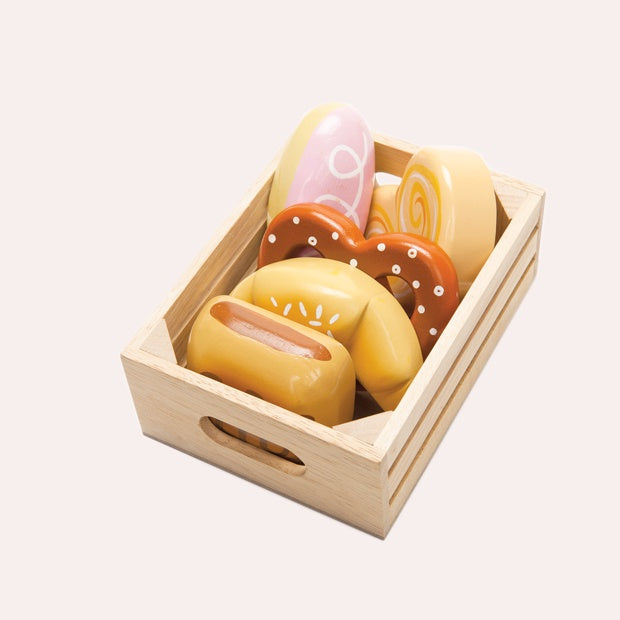 Fresh Look at Wooden Toy Baker S Basket With Crate
