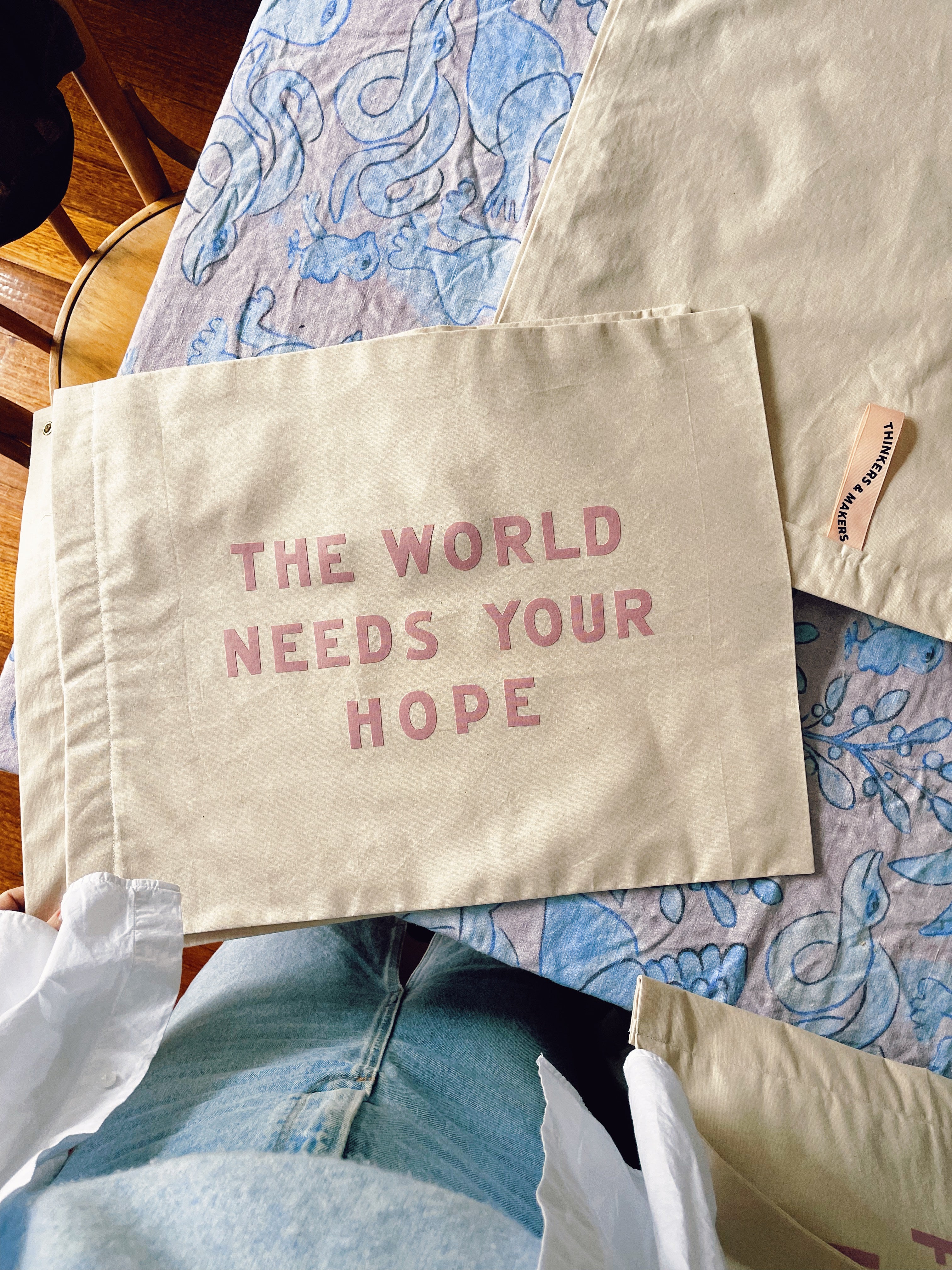 The World Needs Your Hope - Flag