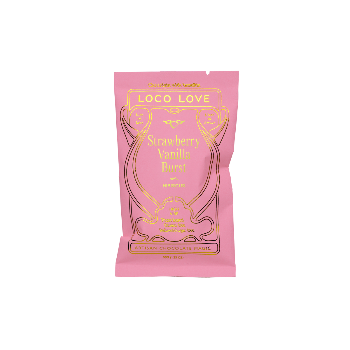 Single Strawberry Vanilla Burst 35g