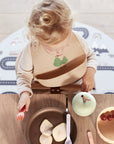 Yummy Bib 2pk - Caramel & Butter