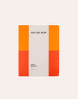 Any Day Now - Classic Wrap Notebook - Plain - A5 Cropped - Orange and Red