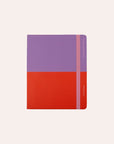 Any Day Now - Classic Wrap Notebook - Ruled - A5 Cropped - Purple and Red