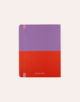 Any Day Now - Classic Wrap Notebook - Ruled - A5 Cropped - Purple and Red