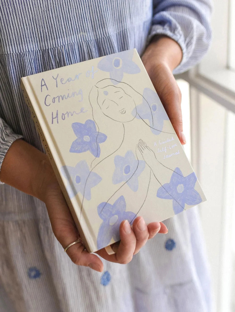 Second Edition 'A Year of Coming Home' Guided Self-Love Journal - Musings from the Moon