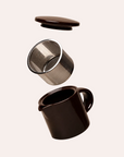 Ceramic Teapot - Chocolate Brown