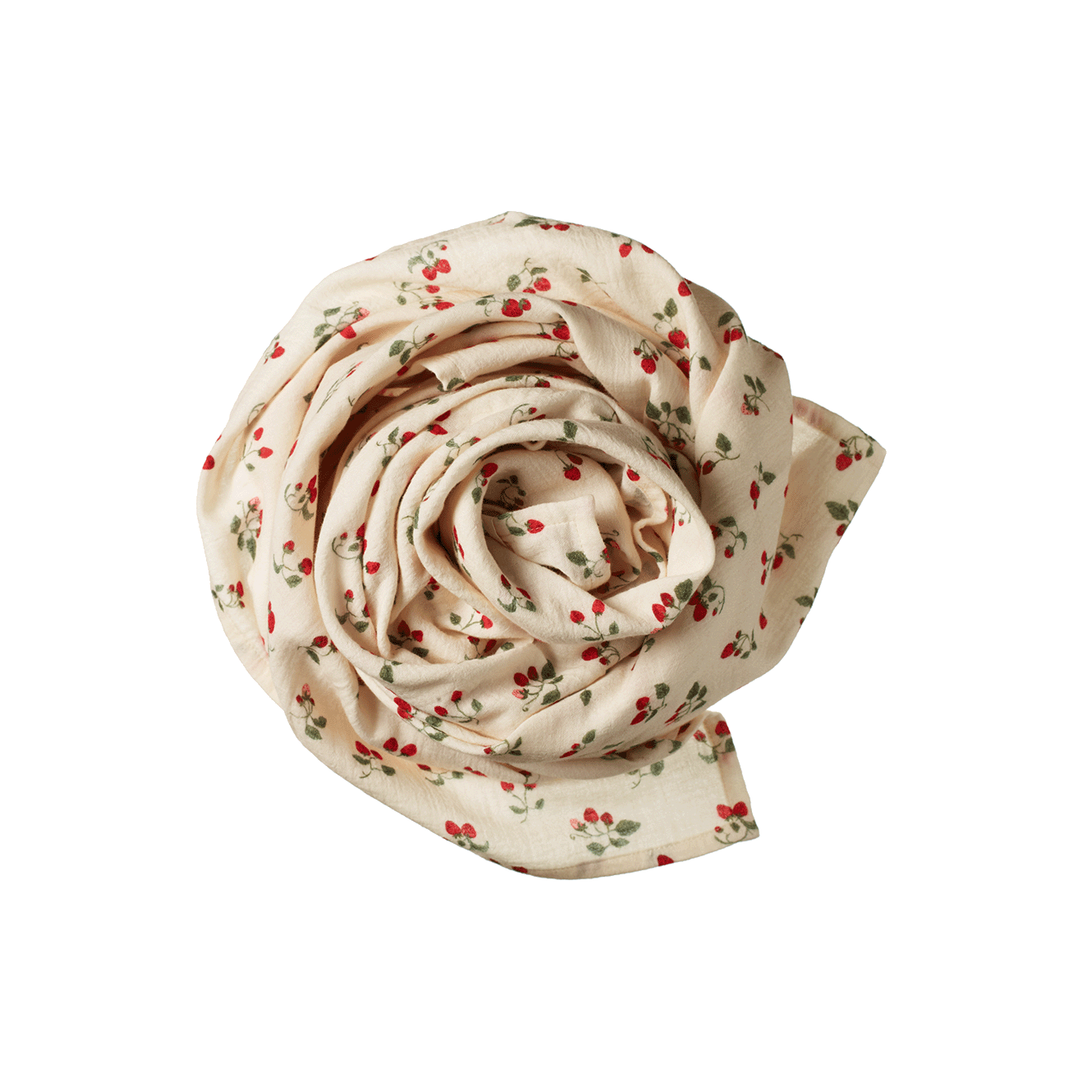 Muslin Wrap - Strawberry Blush Print