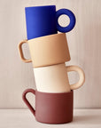 Nomu Silicone Kids Cup 2pk - Blue & Caramel