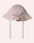 Gingham Sunhat - Twilight Check