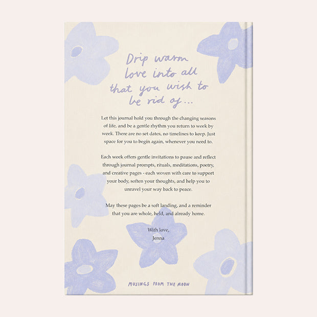 Second Edition 'A Year of Coming Home' Guided Self-Love Journal - Musings from the Moon