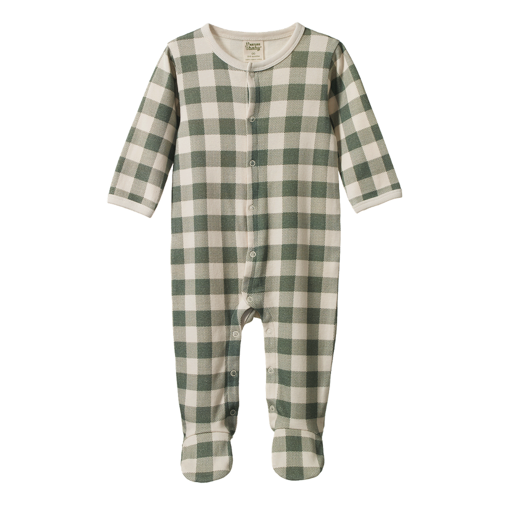 Cotton Stretch and Grow - Crispin Check