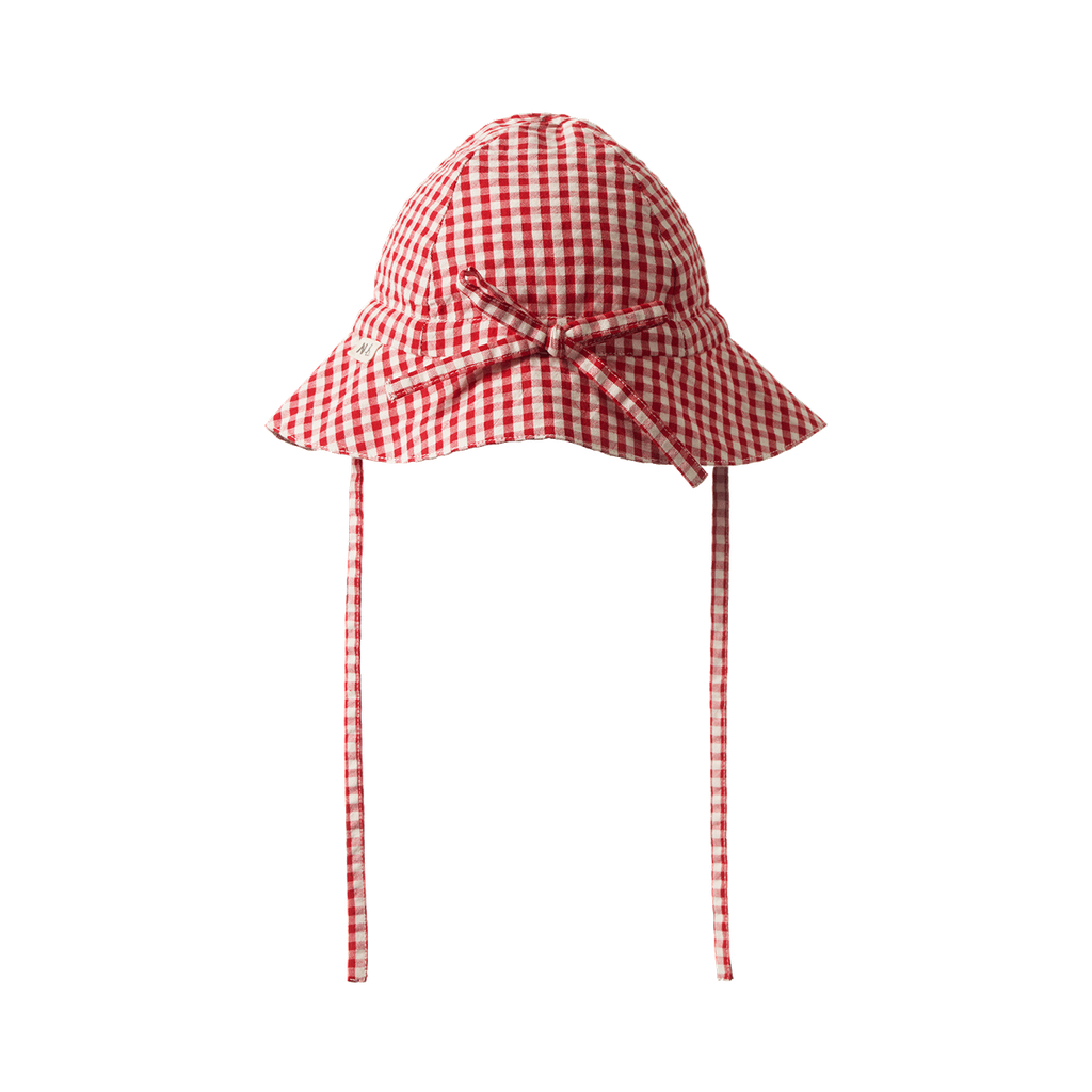 Sunhat - Red Gingham