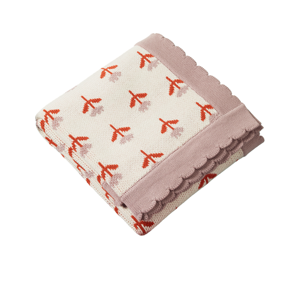 Fern Blanket - Fleurette Knit