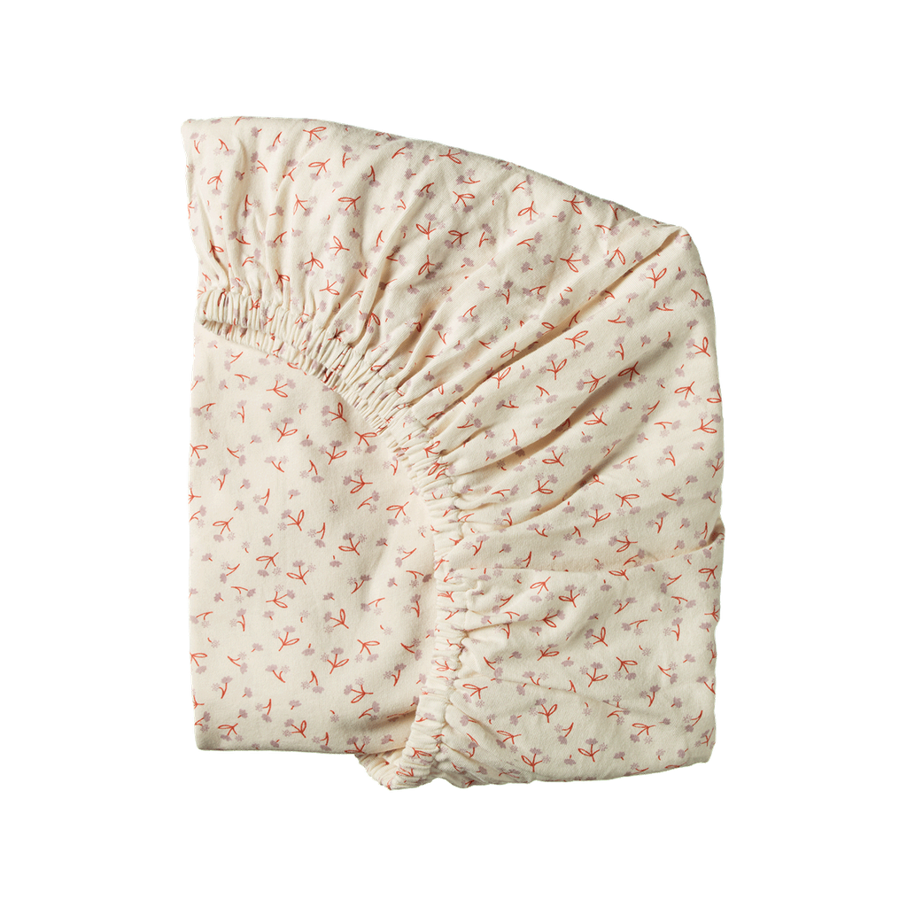 Fitted Sheet Jersey - Dandelion Print