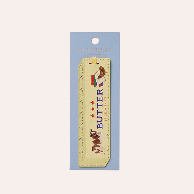 Rifle Paper Co - Bookmark - Butter Stick with It