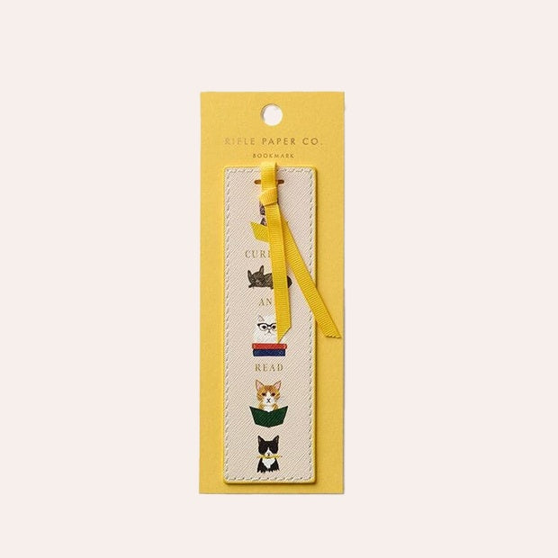 Rifle Paper Co - Bookmark - Studious Cats