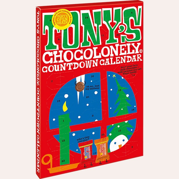 Tony’s Chocolonely Christmas Countdown Advent Calendar 216g