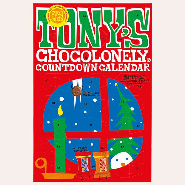 Tony’s Chocolonely Christmas Countdown Advent Calendar 216g