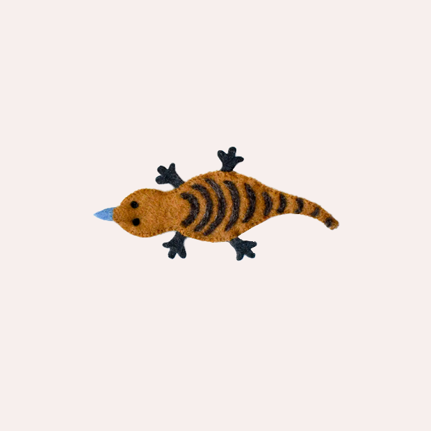 Finger Puppet - Blue-Tongued Lizard – Thinkers & Makers