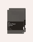 Karst A5 Journal 2PK - Plain & Ruled - Slate